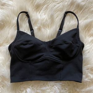 Lululemon Core Set Bustier Sports Bra Black